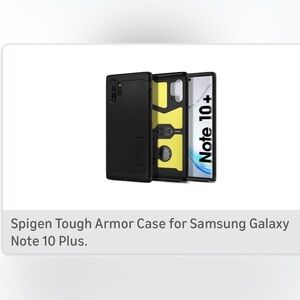 Spigen Tough Armor (Extreme Protection Tech) for Samsung Galaxy Note 10+ Black